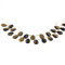 yellow tigereye pear strand 02